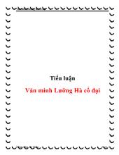 Tiểu luận Văn minh Lưỡng Hà cổ đại