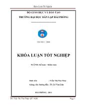 Tổ chức công tác kế toán tập hợp chi phí sản xuất và tính giá thành sản phẩm tại công ty TNHH nhựa Đông Á