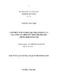 Cấu trúc vốn và hiệu quả hoạt động của các công ty niêm yết trên thị trường chứng khoán Hà Nội