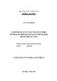 Giải pháp quản lý chất thải rắn theo mô hình 3R trên địa bàn quận Thanh Khê, thành phố Đà Nẵng