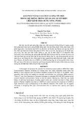 Giải pháp nâng cao chất lượng tín hiệu trong hệ thống thông tin quang xuyên biển ghép kênh theo bước sóng (WDM)