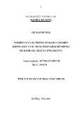 Nghiên cứu các thông số mạng cảm biến không dây và sử dụng phần mềm mô phỏng để đánh giá chất lượng dịch vụ