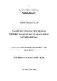 Nghiên cứu phương pháp kéo dài thời hạn bảo quản rau quả bằng màng polymer sinh học
