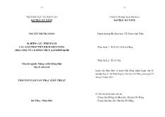 Nghiên cứu, tính toán các giải pháp tiết kiệm điện năng cho công ty cổ phần thủy sản Bình Định