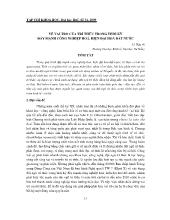 Về vai trò của trí thức trong thời kỳ đẩy mạnh công nghiệp hoá, hiện đại hoá đất nước