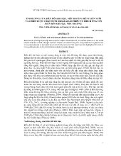 Ảnh hưởng của biến đôi khi hậu, môi truòng đến chăn nuôi và chiến lược chăn nuôi nhằm giảm thiêu và thích ứng với biến đổi khí hậu, môi trường