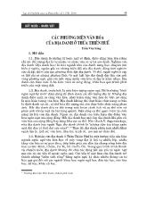 Các phương diện văn hóa của địa danh ở Thừa Thiên Huế