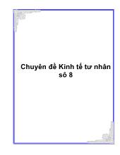 Chuyên đề Kinh tế tư nhân sô 8