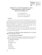 Nghiên cứu các công nghệ mới sửa chữa những hư hỏng của kết cấu bê tông cốt thép trong công trình cảng