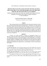 Phương pháp soạn đề cương chi tiết môn học sử dụng trong dạy học ở các trường đại học đào tạo theo học chế tín chỉ với sự hỗ trợ của E-Learning