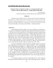 Phương pháp và những vấn đề lý luận khi nghiên cứu lịch sử chuyển biến kinh tế - Xã hội thời kỳ đổi mới