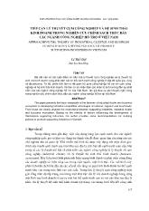 Tiếp cận lý thuyết cụm công nghiệp và hệ sinh thái kinh doanh trong nghiên cứu chính sách thúc đẩy các ngành công nghiệp hỗ trợ ở Việt Nam