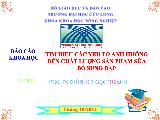Tìm hiểu các yếu tố ảnh hưởng đến chất lượng sản phẩm sữa bổ sung bắp