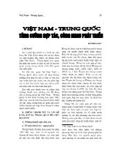 Việt Nam-Trung Quốc, tăng cường hợp tác, cùng nhau phát triển