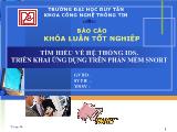 Tìm hiểu về hệ thống IDS. Triễn khai ứng dụng trên phần mềm Snort