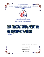 Thực trạng xuất khẩu cà phê Việt Nam giai đoạn 2009-2012 và giải pháp