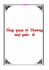 Tổng quan về Thương mại quốc tế