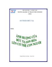 Ảnh hưởng của bức xạ ion hóa lên cơ thể con người