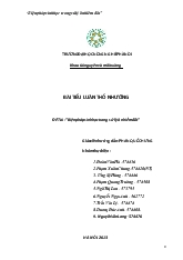 Biện pháp sinh học trong sử lý ô nhiễm đất