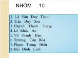 Các chỉ tiêu vi sinh trong việc đánh giá chất lượng nước