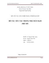 Đề tài Xúc tác trong nhà máy đạm Phú Mỹ