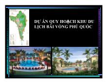 Dự án quy hoạch khu du lịch Bãi Vòng Phú Quốc