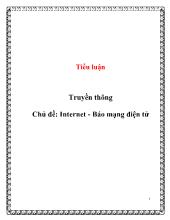 Internet - Báo mạng điện tử