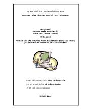 Khóa luận Nghiên cứu các phương pháp, nguyên tắc sáng tạo trong quá trình hình thành và phát triển email