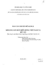 Khoáng sản rắn biển Đông Việt Nam và kế cận