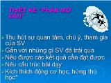 Thiết kế “phần mở đầu”