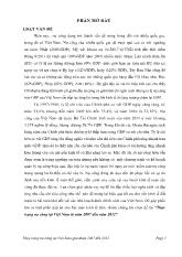 Thực trạng nợ công tại Việt Nam từ năm 2007 đến năm 2012
