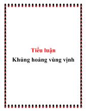 Tiểu luận Khủng hoảng vùng vịnh