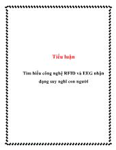 Tiểu luận Tìm hiểu công nghệ RFID và EEG nhận dạng suy nghĩ con người