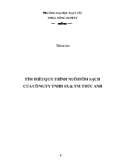 Tìm hiểu quy trình nuôi tôm sạch của công ty TNHH sản xuất & thương mại Trúc Anh