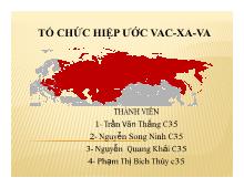 Tổ chức hiệp ước Vac-Xa-Va