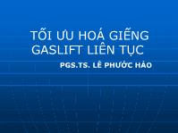 Tối ưu hoá giếng gaslift liên tục