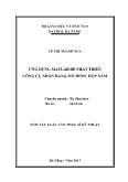 Ứng dụng matlab để phát triển công cụ nhận dạng mô hình hộp xám
