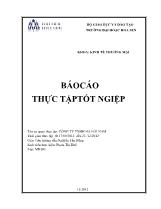 Báo cáo thực tập tốt nghiệp tại Công ty TNHH Hà Hải Nam