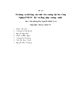 Đo lường sự hài lòng của sinh viên trường đại hoc Công Nghiệp thành phố Hồ Chí Minh đối với đồng phục trường mình