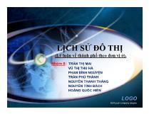 Lịch sử đô thị (lý luận về thành phố theo đơn vị ở)