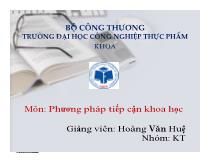 Phương pháp tiếp cận khoa học