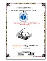 Văn hóa ẩm thực vùng Tây Bắc và Bắc Trung Bộ