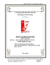 Đề tài Bảng thông tin điện tử dùng vi điều khiển pic16f88