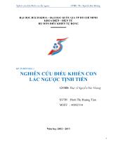 Đồ án Nghiên cứu điều khiển con lắc ngược tịnh tiến