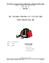 Dự án khu chung cư và căn hộ cho thuê giá rẻ