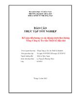 Kế toán tiền lương và các khoản trích theo lương Tổng Công ty Tư vấn Thiết kế dầu khí