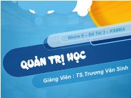 Quản trị học