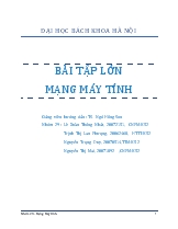 Bài tập lớn mạng máy tính