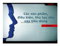 Các sản phẩm, điều kiện, thủ tục cho vay tiêu dùng