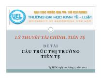 Đề tài Cấu trúc thị trường tiền tệ